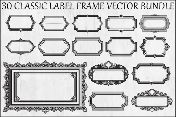Classic Label Frame Vector Bundle: A Designer's Honest Review