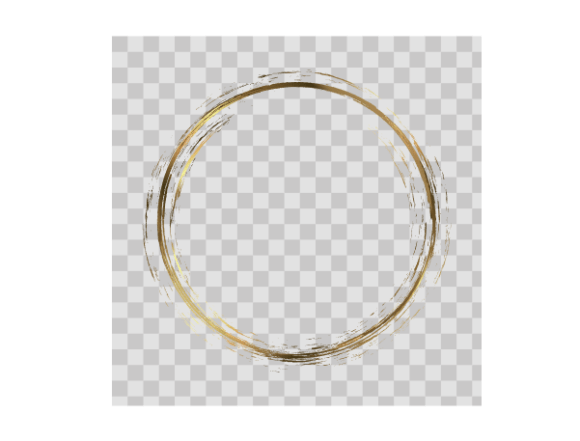 Golden Grunge Circle: Graphics & Illustrations Review
